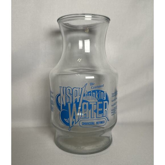 Vintage Libbey NSA Drinking Water Pitcher Mid Century-Clean-USA MADE